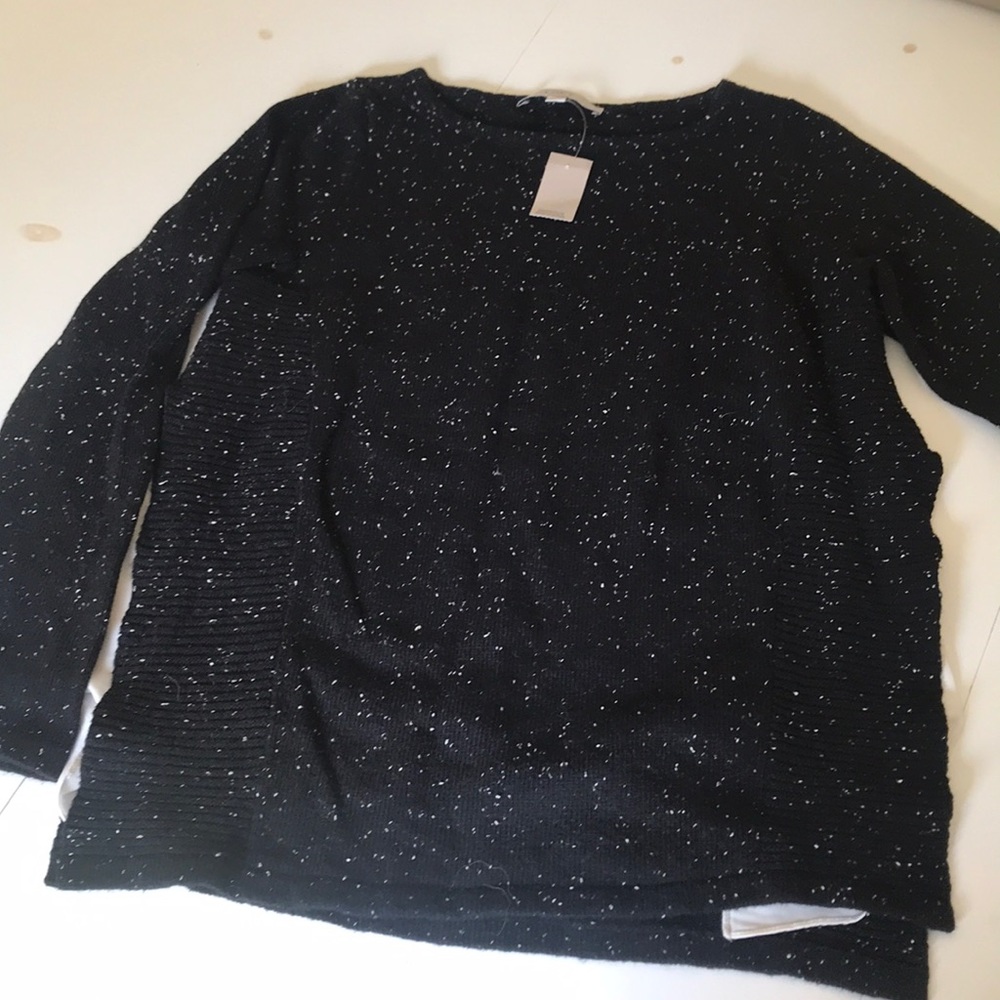 NWT LOFT marble sweater